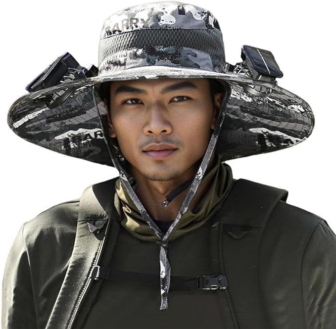 Solar Fan Hat