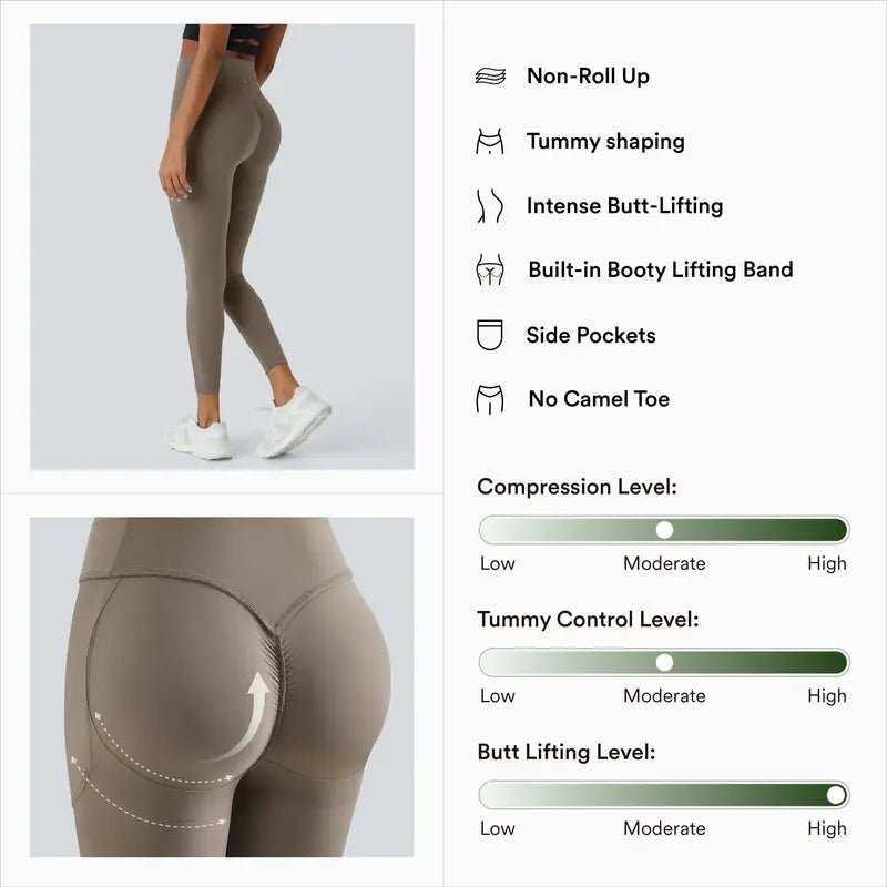 Women’s High Waisted Butt Lifting Leggings