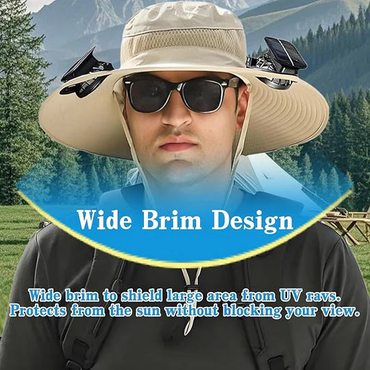 Solar Fan Hat