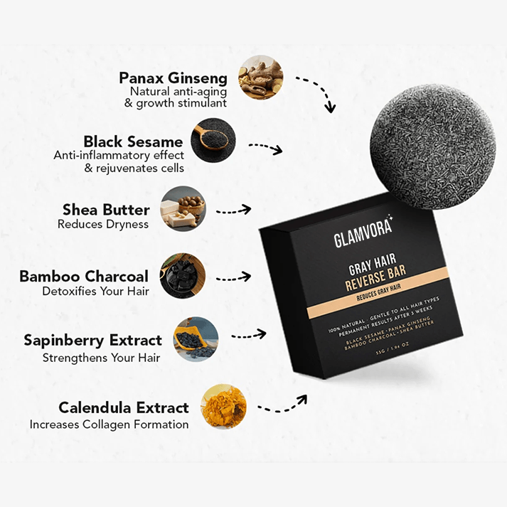 Glamvora™ Gray Hair Reversal Bar